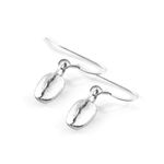 ANCHOR & CREW GUSTATORY Coffee Bean Silver Earrings - Womens - One Size