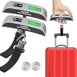 2-Pack Travel Digital Luggage Scale