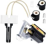 338906 Gas Dryer Flame Sensor Kit with 279311 Ignitor and 279834 Gas Valve Solenoid Coils by Funmit, Gas Dryer Repair Kit Replaces Wp338906 Ap3094138 Ps334310 12001349