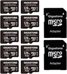 GIGASTONE 128GB 10-Pack Micro SD Ca