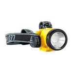 Havells 3W Rechargeable Head Torch Trekband Mini with Adjustable Band for Swimming, Cycling, Camping & Trekking (Yellow)