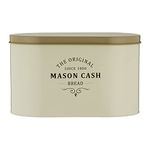 Mason Cash Heritage Cream Coated Steel Bread Bin, 10 L