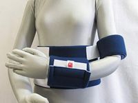 Universal Shoulder Immobilizer Arm Sling Foam Brace for Clavicle Collar Bone Dislocation Shoulder stabilizer Compression Brace for Injury Support After Rotator Cuff Surgery