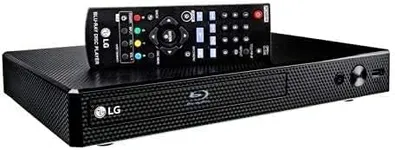 LG BP350 Blu-Ray Disc Player with Built-in Wi-Fi - Amazon, Netflix, YouTube + Remote Control + VallSonik High Speed HDMI Cable