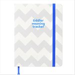 tiddler weaning Tracker – Award Winning Baby Weaning Journal | Daily Feeds/Weaning, Sleeping & Changing Log Book | Luxury Baby Feed Journal | Unique Weaning Record Book (Chevrons Cover Design)