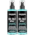 Viking Revolution - Sea Salt Spray Hair Men - 2x240ml - Hair Texturizing Spray with Kelp, Aloe Vera & Red Algae Extract - Surf Spray to Add Volume & Texture - Beach Hair Spray