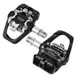 BUCKLOS Look Delta, SPD Spin Bike Bicycle Clip Pedals - Compatible with Peloton & Shimano SPD Fit Road Bike/Indoor Outdoor Cycling (9/16'' Clips Pedal Replacement)