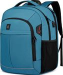 Backpack,Bookbag for Men and Women, 17.3 inch TSA Water Resistant Business Travel Laptop Backpack,Durable College School Backpack Bookbag for Teens, Lake blue