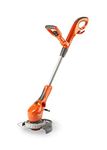 Flymo Contour 500E Electric Grass Trimmer and Edger, 500 W, Cutting Width 25 cm, Orange