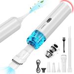Chuboor Handheld Vacuum Cleaner, Powerful Suction Portable Lightweight Hand Held Vacuum Unique SOS LED light design Cordless with 35-40Mins Long Runtime Rechargeable Battery Quick Charge for Car
