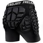 Frelaxy Padded Shorts for Snowboard, Skate and Ski, Snowboarding Impact Shorts, 3D Protection for Tailbone, Hip and Butt…