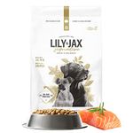 Dry Dog Food - No Corn or Soy - Protein Rich - Puppy Food - Adult Dog Food by Lily & Jax, Salmon, 2 kg (Pack of 1)