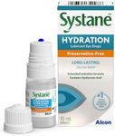 Systane Hydration Preservative-Free Lubricant Eye Drops for Dry Eyes, Long-Lasting Dry Eye Relief Hydrating Eye Drops, Ideal for LASIK or Cataract Patients - 10mL