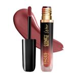 FACES CANADA Comfy Matte Wow Liquid Lipstick - Choco Couture 01 (Brown) 3.8ml | One Swipe Application | Highly Pigmented | Comfortable Wear | Glides Smoothly | Long Lasting | Transferproof, Smudgeproof & Waterproof
