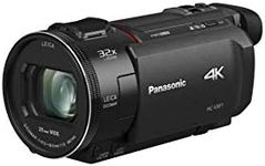 Panasonic VXF1 4K Ultra HD Camcorder Video Camera with Leica Lens, Large MOS Sensor, 24 X Optical Zoom, Hybrid O.I.S, Professional Functions and Wi-Fi (HC-VXF1GN-K)