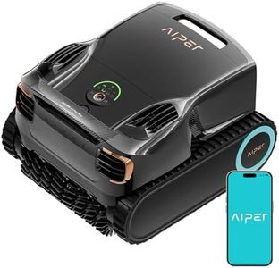 Aiper Scuba X1 Pro Max Pool Vacuum for Inground Pools, All-in-one Pool Cleaning Robot, Pool Mapping, 8500 GPH Max Power, Ultra-fine Filtration, Smart Surface Parking