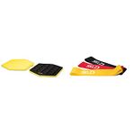 SKLZ Slidez Functional Core Stability Discs & Mini Training Bands, Yellow