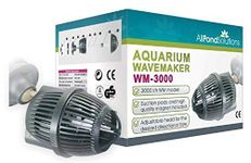 allpondsolutions Aquarium Marine Wave Maker Fish Tank Powerhead Circulation Pump 3000L/H - Powerful Clip on Glass Suction Attachment