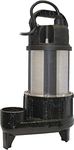 Little Giant WGFP-75 115 Volt, 4890 GPH Stainless Steel and Cast Iron Water Feature Pump with 19-Ft. Cord, Black, 566069