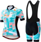 Women Cycling Jersey Set Short Slee