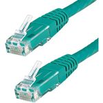 StarTech.com 3ft CAT6 Ethernet Cable - Green CAT 6 Gigabit Ethernet Wire -650MHz 100W PoE++ RJ45 UTP Molded Category 6 Network/Patch Cord w/Strain Relief/Fluke Tested UL/TIA Certified (C6PATCH3GN)