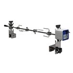 ZENONEZ Rotisserie Kit Universal Replacement Quick Install Portable Spit Grill Outdoor Camping BBQ (5078T)