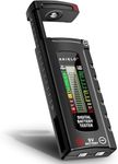AKIELO+ Digital Battery Tester – Easy Read LCD Display – No Battery Required – Universal Household Battery Checker for Size AA AAA C D 9V 1.5 Cell