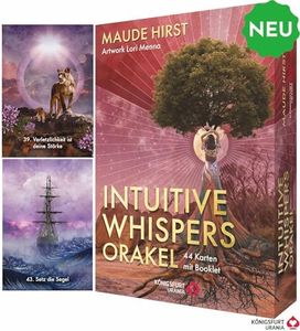 Intuitive Whispers Orakel - 44 Karten mit Booklet - Inspirationskarten (Deutsche Ausgabe des Intuitive Whispers Oracle)