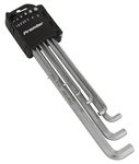 Sealey Ak7174 Hex Key Set 9Pc Extra-Long Stubby Element Metric