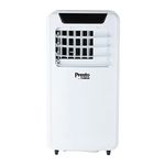 Presto by Tower PT670001 3-in-1 Air Conditioner, Dehumidifier and Cooling Fan with 24-Hour Timer, Remote Control, 9,000 BTU, White