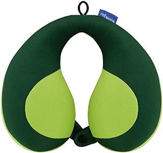 INFANZIA Kids Chin Supporting Travel Neck Pillow, Prevent Head from Falling Forward, Comfortably Supports Head, Neck and Chin - Gifts for Toddler/Child/Kids, Green