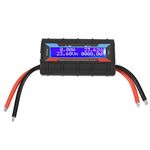 Watt Meter Power Analyzer Voltage Amp Meter with Backlight LCD High Accuracy 4.8V~60V 130A