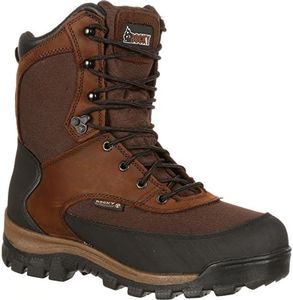 ROCKY Core Waterproof 800G Insulated Outdoor Boot Size 11(ME) Dark Brown