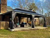 PURPLE LEAF 12' X 26' Hardtop Gazeb