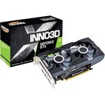 INNO3D NVIDIA GEFORCE GTX 1650 GDDR6 Twin X2 OC V3 4GB 128-bit PCI-E 3.0 X16 Gaming Graphics Card - N16502-04D6X-171330N