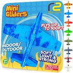 Airplane Toy Foam Airplanes for Kids: Best Stocking Stuffers for Boys & Girls - Easy Throwing Air Planes - STEM Summer Yard Beach Toy Games - Styrofoam Plane Glider - Great Gifts for Age 4 5 6 7 8 9