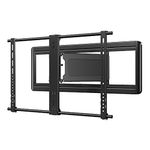 Sanus Premium Full Motion Super Slim TV Wall Mount Bracket for 40" 84" TVs Holds Your TV Only 1.86 from The Wall Features 8 of Tilt, 50 of Swivel, 13.5 of Extension VLF613 B1, Black