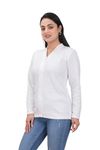 Rupinder Hosiery Womens Winter Wear Long sleeve self design Regular cardigan sweater (IN, Alpha, XL, Regular, WHITE)