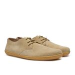 VIVOBAREFOOT Mens Ra III Suede Honey Shoes 8 UK