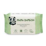 Mama Bamboo - Sustainable Bamboo Baby Wipes - 100% Compostable Bamboo Viscose - 99.4% Purified Water - Hypoallergenic and Naturally Anti-Bacterial - 720 Wipes (12 Packs of 60)