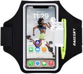 Cell Phone Running Armband with Zip