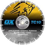 OX OX-TC10-14 General Purpose Diamond Blade, 14 Inch Size