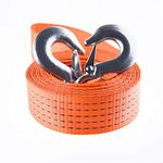 GNEY Heavy Duty 6600 LB Capacity Tow Strap with Two Safety Hooks, 2inch x 13feet [[Orange]]