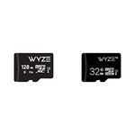 Wyze Expandable Storage 128GB + 32GB MicroSD Cards Class 10 Bundle