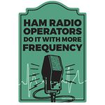 Ham Radio Operator Novelty Sign | Indoor/Outdoor | Funny Home Décor for Garages, Living Rooms, Bedroom, Offices | SignMission Wall Lover Gag Gift Sign Wall Plaque Decoration