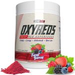 EHPlabs OxyReds Super Beets Powder - Nitric Oxide Supplement, Beet Root Powder, Immune Support Supplement & Prebiotics for Digestive Health, Beet Powder - Forest Berries, 30 Servings