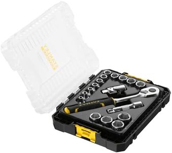 Stanley - COFFRET DE DOUILLES STAKBOX M - 3/8’’ - JEU DE 18 PCS - FATMAX - FMMT98102-0