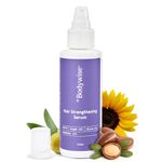 Be Bodywise Hair Strengthening Serum 100ml | For Dry & Damaged Hair | With Argan, Sunflower & Olive Oil | Paraben, SLS Free