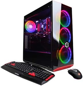 CyberpowerPC Gamer Xtreme VR Gaming PC, Intel Core i5-9400F 2.9GHz, NVIDIA GeForce GTX 1660 6GB, 8GB DDR4, 120GB SSD, 1TB HDD, WiFi Ready & Win 10 Home (GXiVR8060A7, Black)