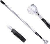 HOW TRUE Stainless Telescopic Extendable Golf Ball Retriever for Water, 18 Foot Maximum Length